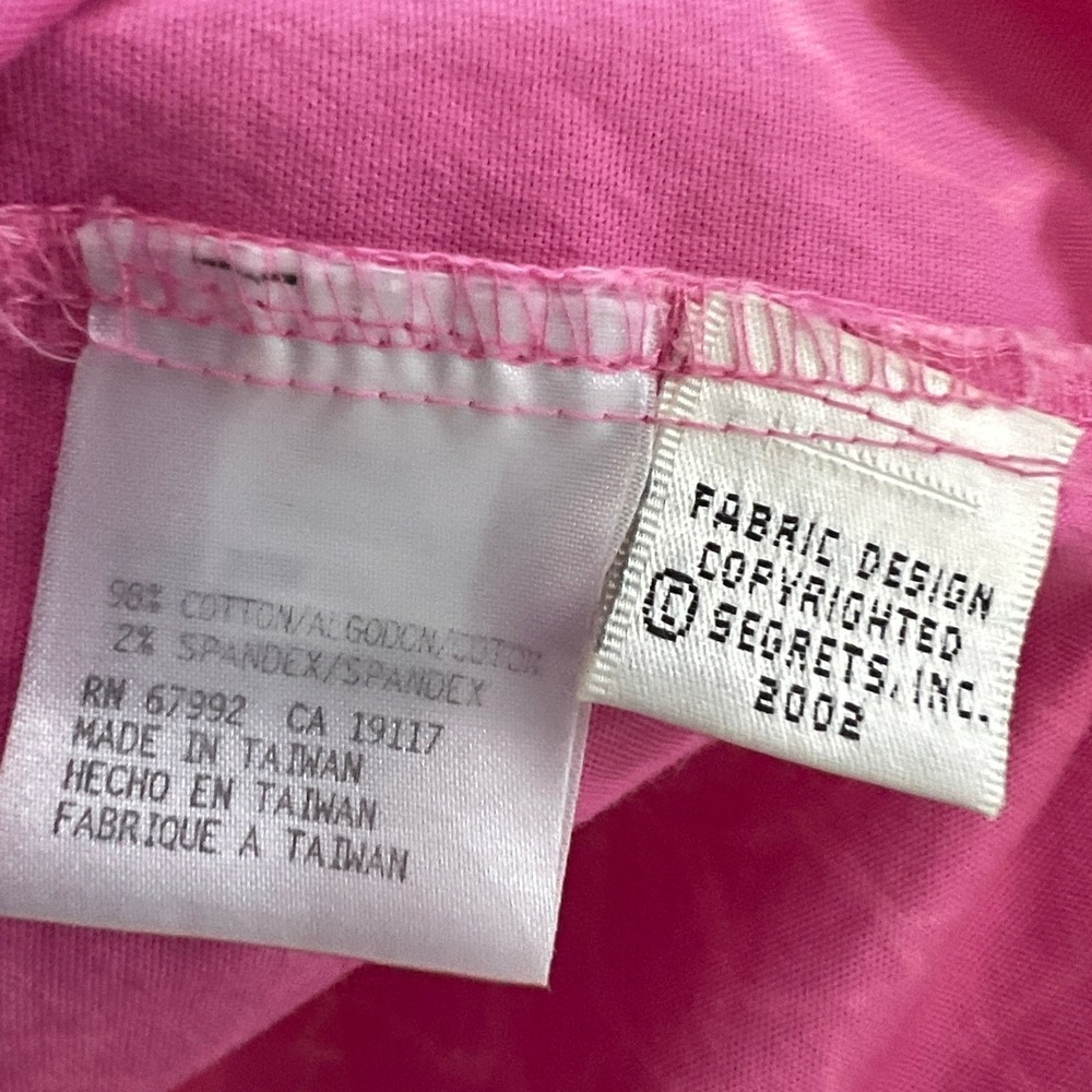 Sigrid Olsen Sport Sheath Dress Womens 14 Floral Sleeveless Pink Y2K Tropical - Picture 7 of 9